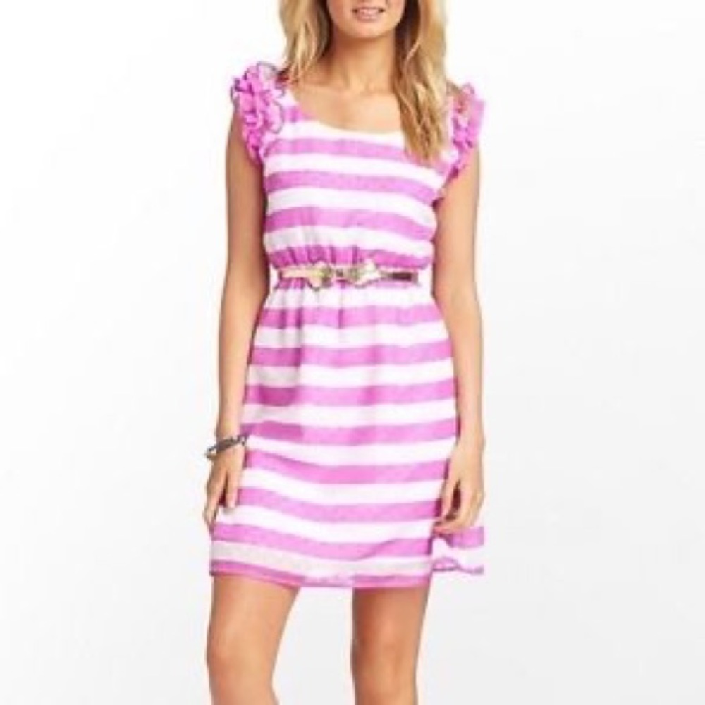 Lilly Pulitzer Danna Dress Pansy Purple